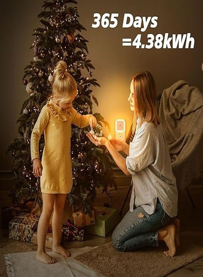 Nexosity Smart LED Night Lights Pack of 3 Auto Sensor Plug-in Night Lamps for Home, Bedroom, Hallway, Bathroom | Energy Efficient - Image 5